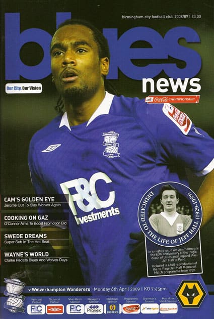 Birmingham City FC v Wolverhampton Wanderers FC